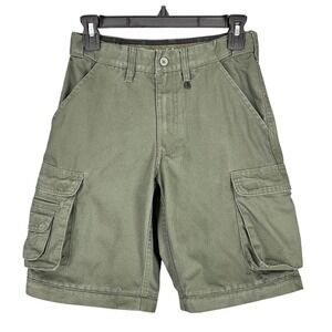 Boy Scouts of America Convertible Uniform Cargo Shorts Green Youth 10